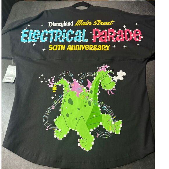 Disney Main Street Electrical Parade MED Spirit Jersey 50th Anniversary Figment - Picture 1 of 7